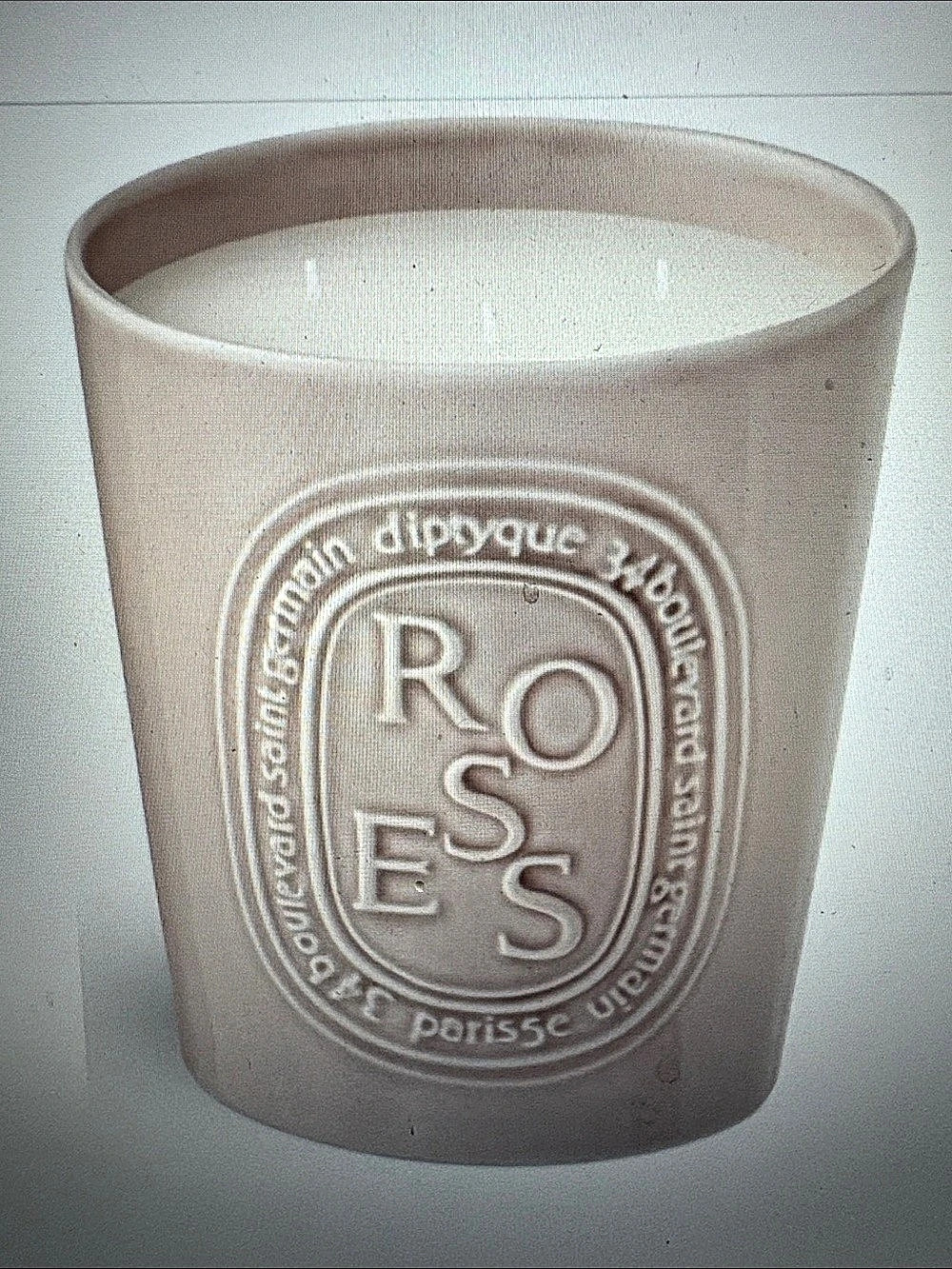 Diptyque Roses Scented Candle Pink NWT